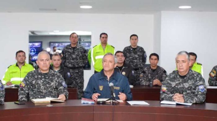 El Ministro del Interior, Patricio Carrillo, anunció que se pronunciará sobre las manifestaciones de este viernes 24 de junio de 2022. Foto: Twitter Ministerio del Interior