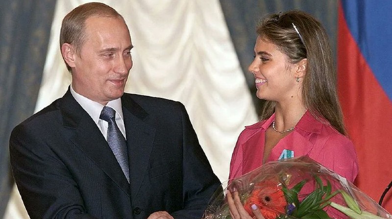 Alina Kabaeva es la pareja del presidente ruso, Vladímir Putin. Foto: Tomada de Twitter