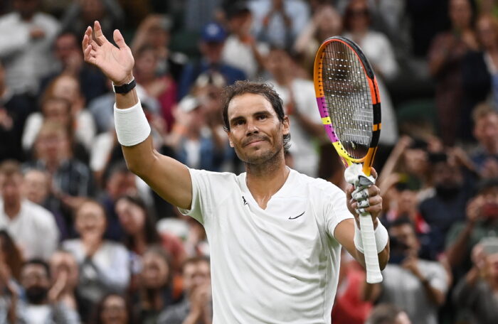 Rafael Nadal no continuará en Wimbledon por una lesión. Foto: EFE