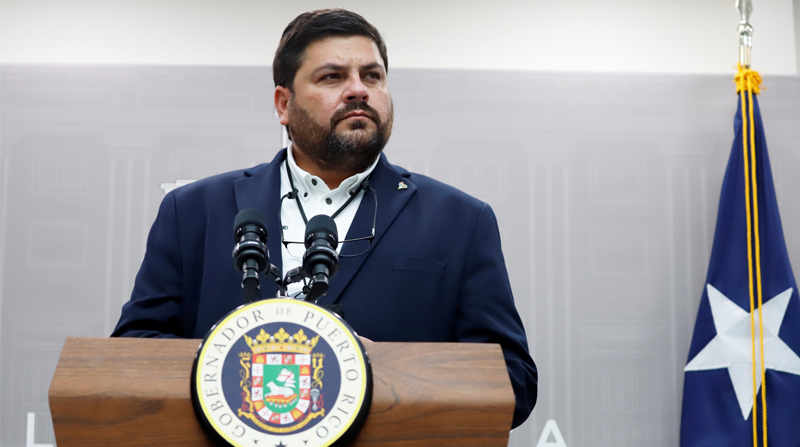 Carlos Mellado, secretario del Departamento de Salud de Puerto Rico. Foto: EFE