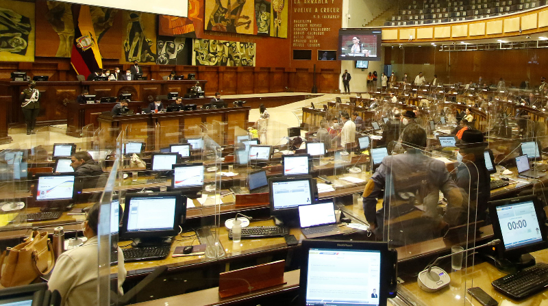 El 28 de junio de 2022 la Asamblea Nacional no dio paso a la propuesta del correísmo. Foto: Archivo / EL COMERCIO