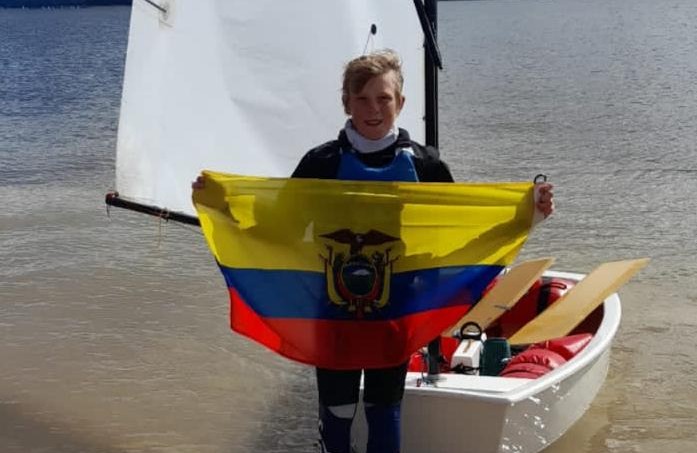 Jonas Koreiva se coronó campeón en los Juegos Bolivarianos con solo 11 años. Foto: COE