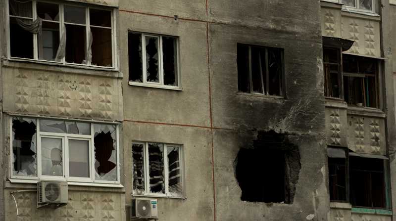 En Ucrania siguen los intensos combates, con un balance de ocho civiles muertos en el Donetsk en la jornada de jueves 28 de julio de 2022. Foto: EFE