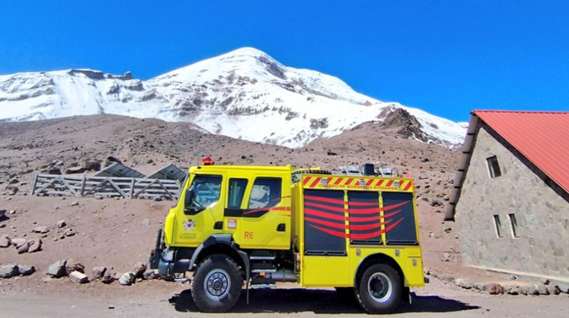Andinistas señalaron que observaron la avalancha y se aprestaron al rescate de los turistas. Foto: ECU 911