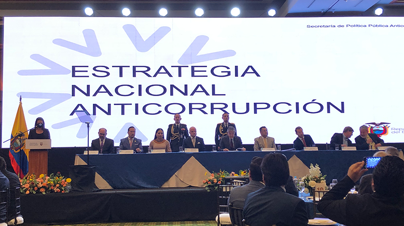 Este miércoles 13 de julio del 2022 se presentó la nueva Estrategia Nacional Anticorrupción. Foto: EL COMERCIO
