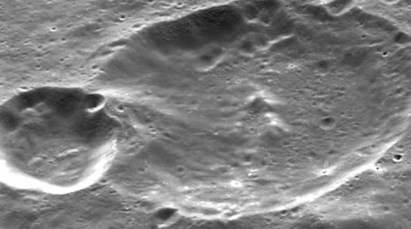 Nasa halla nuevo cráter en la luna. Foto: Internet