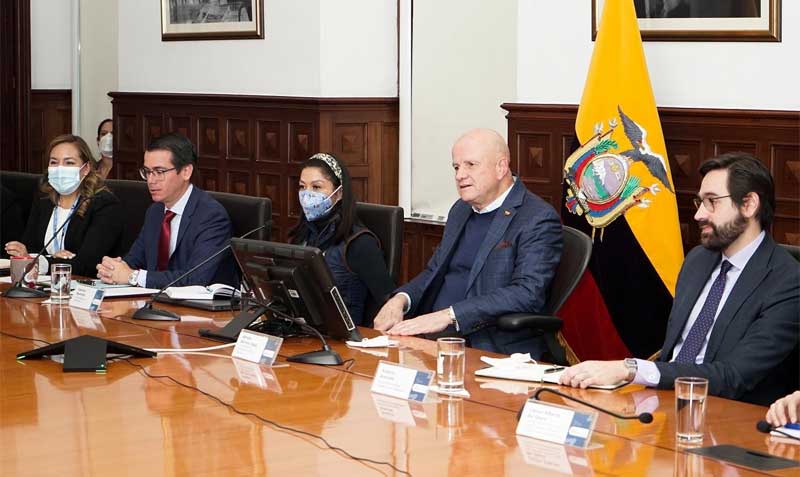 El Gabinete sectorial de salud es presidido por el vicepresidente Alfredo Borrero. Foto: Twitter Vicepresidencia