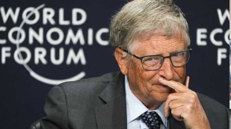 Bill Gates habló sobre el futuro económico mundial y la desaceleración. Foto: Internet