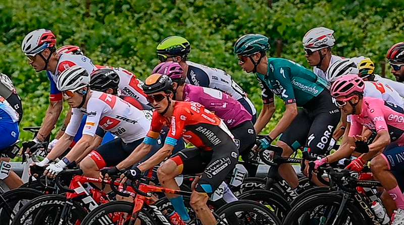 Cientos de ciclistas participarán del Giro de Italia Ride Like a Pro. Foto: Twitter @GirodItaliaEcua
