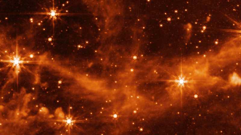 La NASA reveló una de las primeras imágenes tomadas por el Telescopio James Webb. Foto: Internet