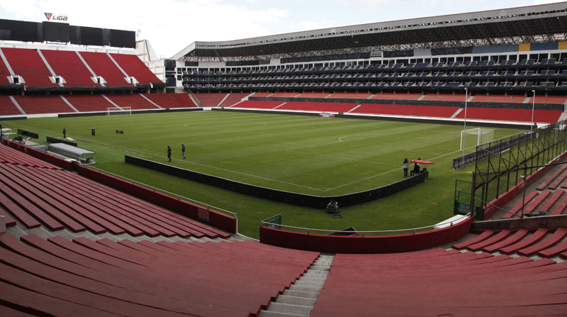 El Nacional jugará la Copa Libertadores en el estadio Rodrigo Paz de Liga de Quito. Foto: archivo / EL COMERCIO