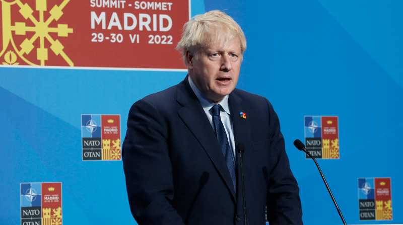 El primer ministro británico, Boris Johnson, recibe presiones para suspender a un diputado conservador que manoseó a dos hombres en un exclusivo club privado de Londres. Foto: EFE