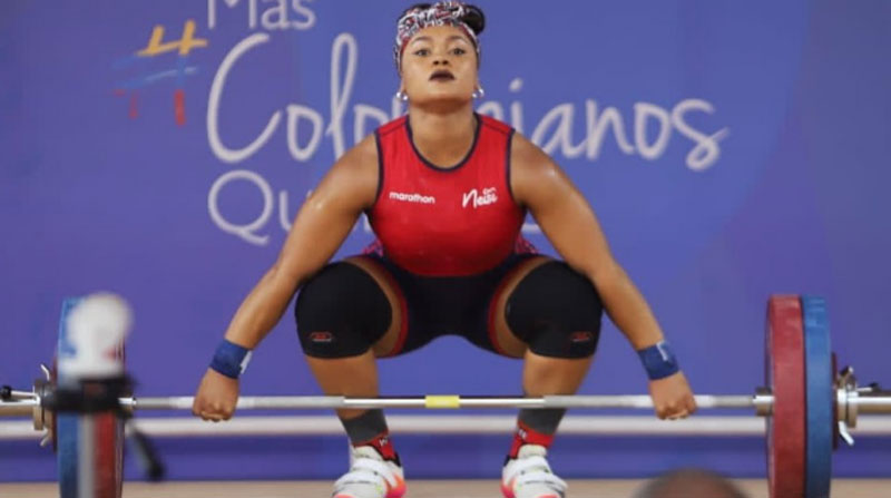 Neisi Dajomes logró récords en los Juegos Bolivarianos 2022. El 5 de octubre del 2022 competirá en Asunción 2022. Foto: COE