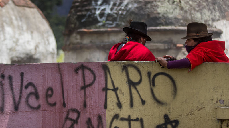 Uno de los puntos acordados por el movimiento indígena para poner fin al paro fue la condonación de deudas. Foto: Carlos Noriega / EL COMERCIO