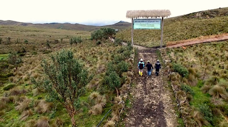 El dictamen de una demanda contra el proyecto minero Loma Larga aún no es notificado en Cuenca. Foto: Imagen cortesía del antiguo propietario IVN Metals