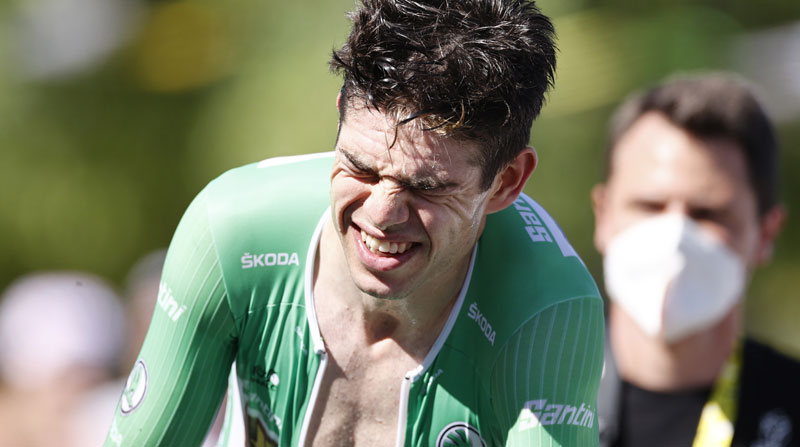 Wout van Aert ha sido uno de los ciclistas más destacados del Tour de Francia 2022. Foto: EFE