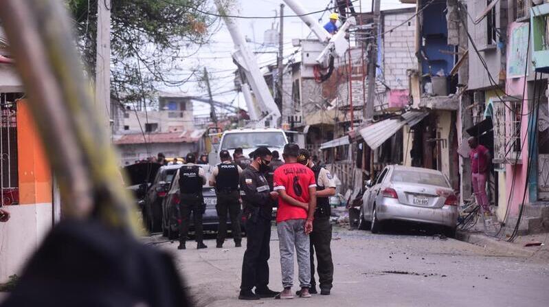 Viteri señaló que el Municipio de Guayaquil ha invertido más de USD 50 millones en herramientas para facilitar el trabajo de lucha contra bandas narcodelictivas. Foto: Enrique Pesantes / El Comercio