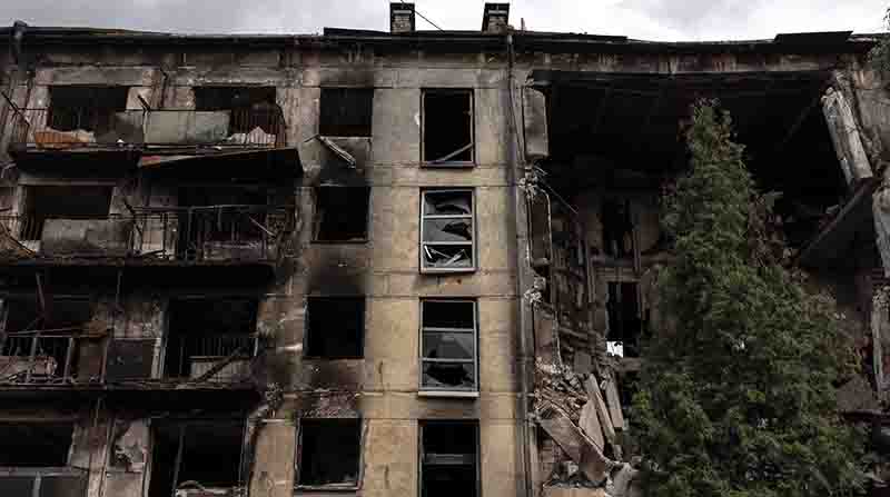 Imagen referencial. La guerra en Ucrania se vive desde inicios de 2022. Foto: EFE.