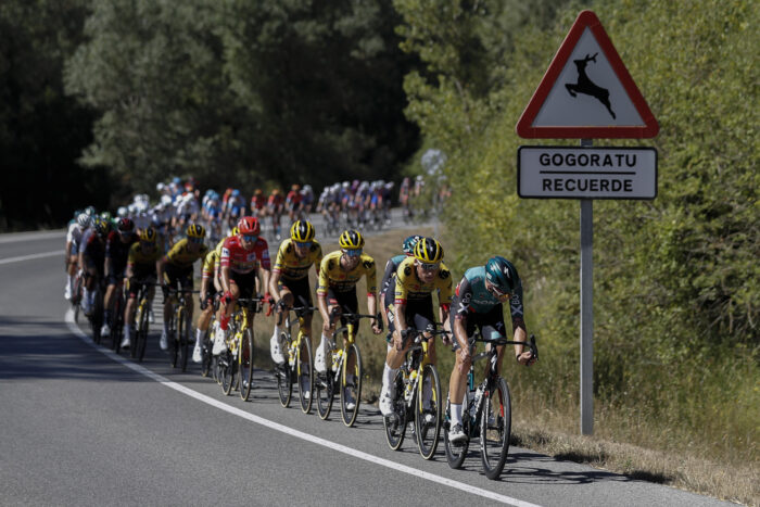 Se cumplió la cuarta etapa de la Vuelta a España. Foto: EFE