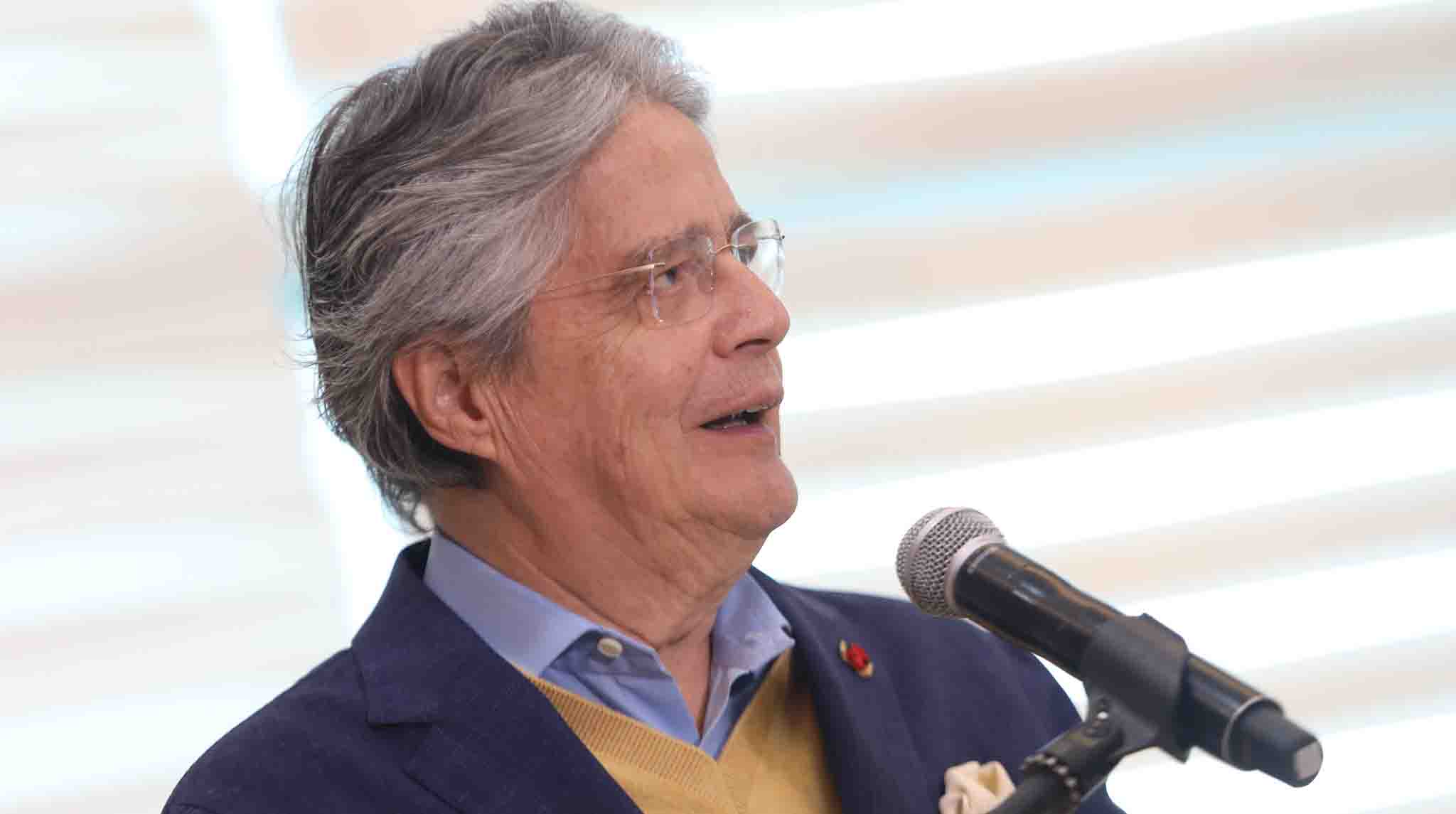 El presidente Guillermo Lasso viajó a Estados Unidos el 16 de agosto de 2022. Foto: Presidencia Ecuador.