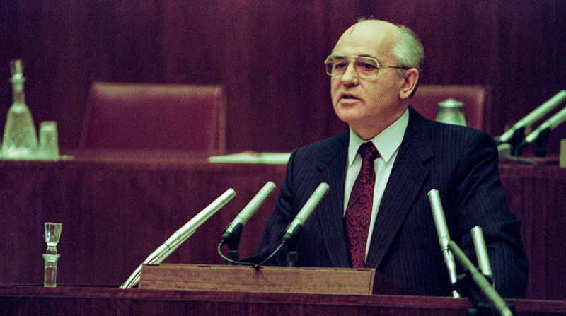 Gorbachov fue acreedor del Permio Nobel de la Paz. Foto: EFE