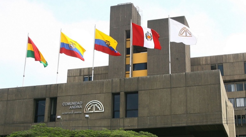 Presidente Guillermo Lasso y una comitiva viajarán el domingo a Perú, el lunes traspasará la Presidencia Pro Tempore de la CAN. Foto: Cancillería de Ecuador