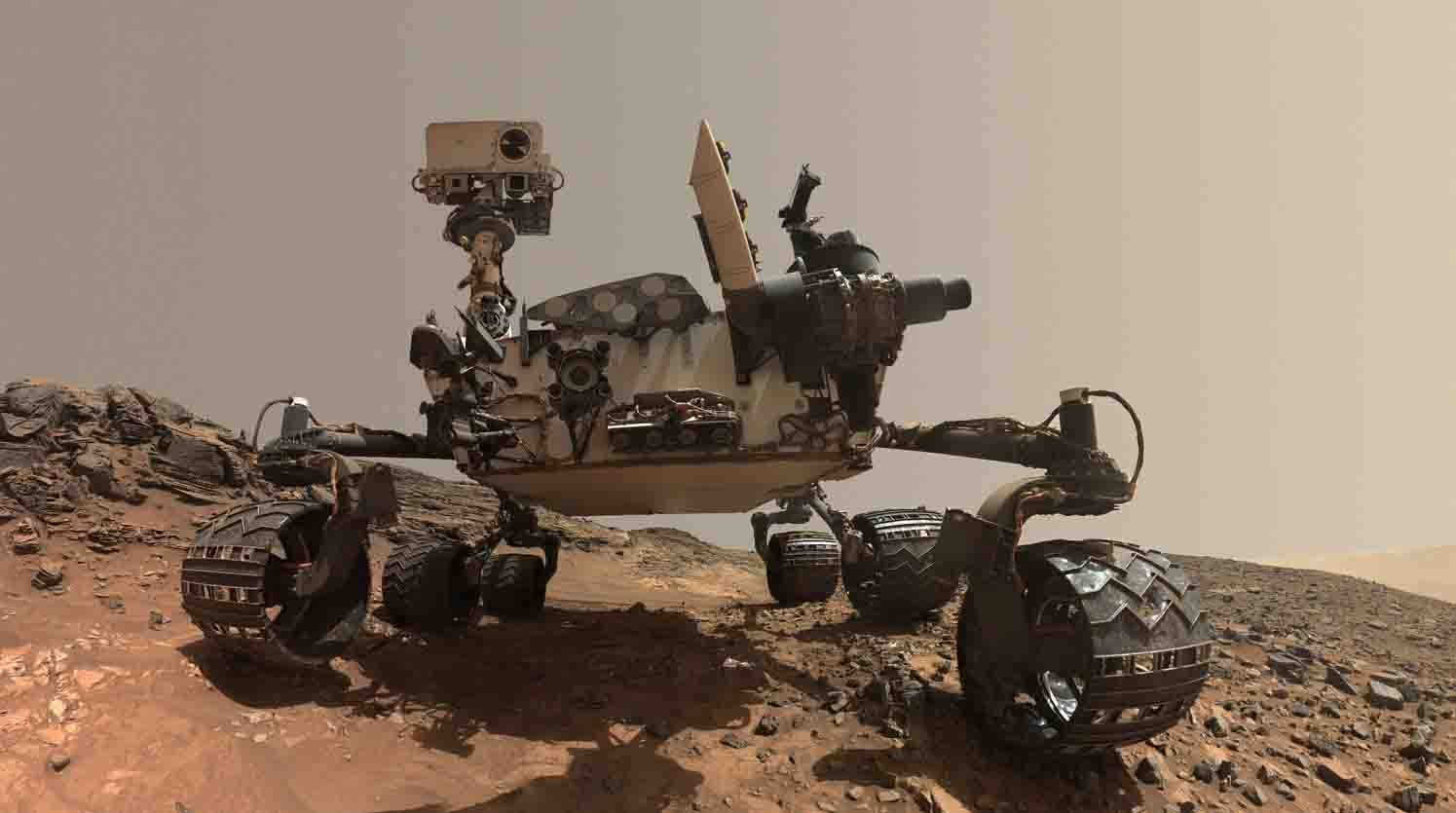 Curiosity cumple 10 años en Marte. Foto: Europa Press.