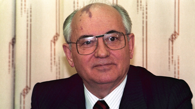 Gorbachov recibió el Nobel de la Paz por “el papel fundamental en el proceso de paz”. Foto: Archivo / EFE