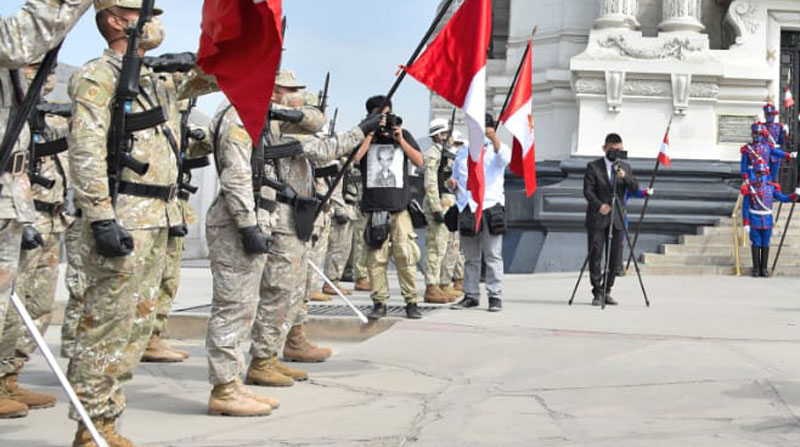 Los ejercicios militares de los uniformados de EE.UU. y de Perú se realizarán en el país andino, desde agosto hasta septiembre. Foto: Twitter Ejército Perú