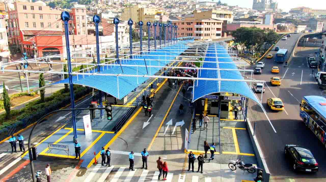 La estación La Marín fue renovada en su infraestructura. Foto: Empresa de Pasajeros.