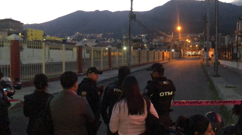 Se produjo una alerta de presunto explosivo cerca del Complejo Judicial, norte de Quito. Foto: Captura