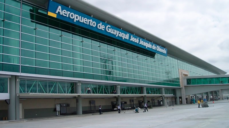 Según la DGAC, el incidente ocurrió cuando los aviones se acercaban al Aeropuerto de Guayaquil. Foto: Archivo EL COMERCIO