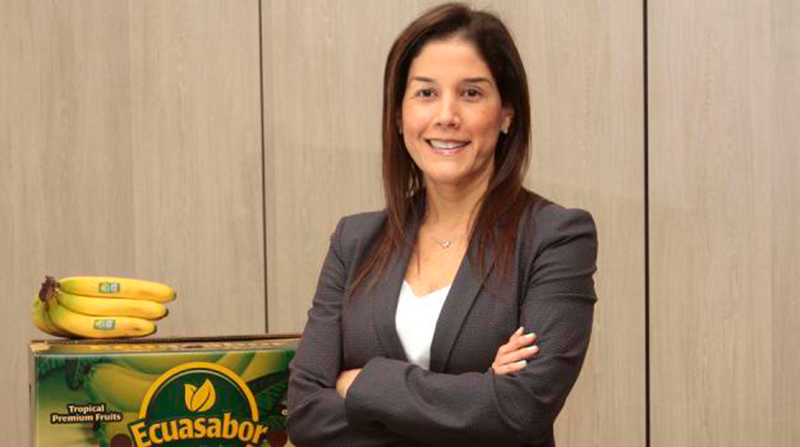 Marianella Ubilla es la nueva presidenta de la Asociación de Exportadores de Banano del Ecuador. Foto: Archivo / EL COMERCIO