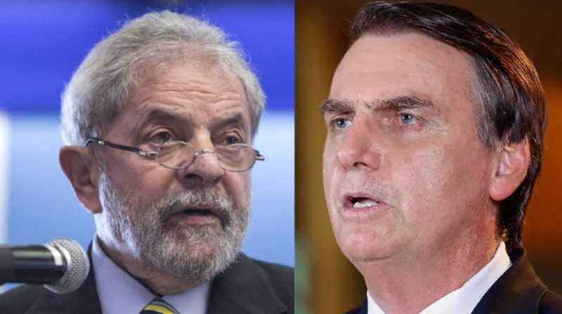 Los sondeos insisten en que el expresidente Luiz Inácio Lula da Silva es cada vez más favorito frente al actual mandatario, Jair Bolsonaro. Foto: Internet