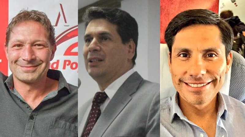 Luca Pallanca, Pedro Palacios y Jefferson Pérez son algunos de los precandidatos para Cuenca. Foto: Internet