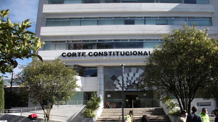 La sede de la Corte Constitucional en Quito. Foto: Archivo / EL COMERCIO