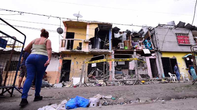 El barrio Cristo del Consuelo vuelve a su normalidad de falta servicios de servicios básicos, microtráfico y desempleo. Foto: EL COMERCIO