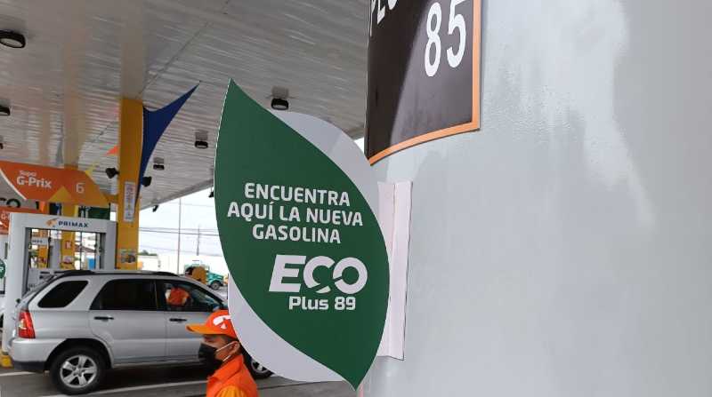 Desde este jueves arranca la venta de la gasolina Ecoplus 89. Foto: Mario Naranjo/ EL COMERCIO