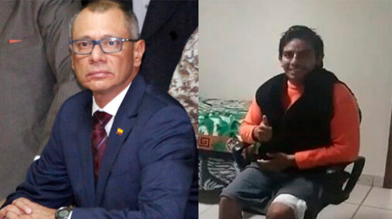 Tanto Glas como Salcedo fueron sentenciados en casos de corrupción. Fotos: EL COMERCIO y redes sociales