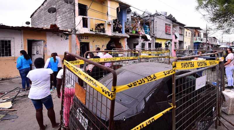 El atentado terrorista en el barrio Cristo del Consuelo de Guayaquil se registró el domingo 14 de agosto de 2022. Foto: EL COMERCIO