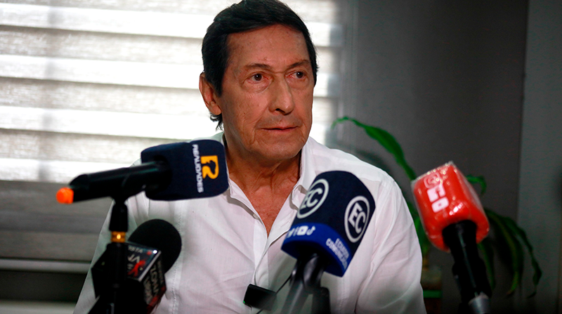 Nicolás Lapentti fue prefecto del Guayas entre 1992 - 2009. Foto: Twitter @NicolapenttiE