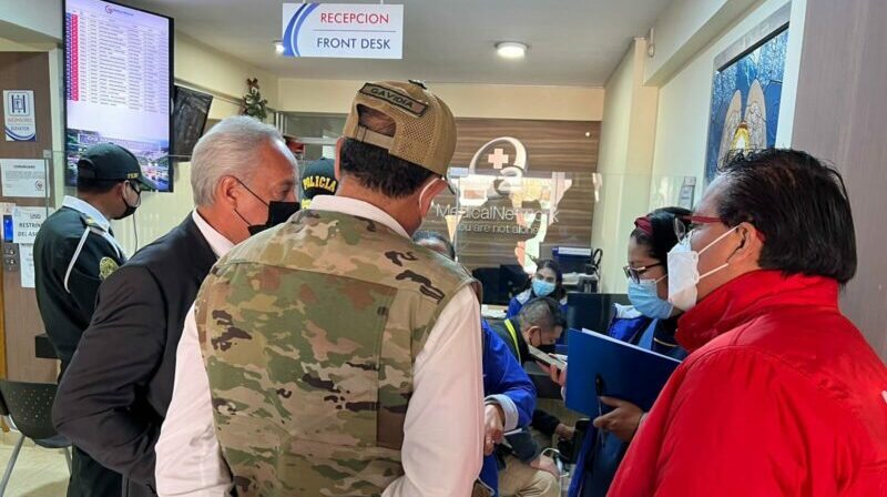 Autoridades peruanas coordinan repatriación de fallecidos y traslado de heridos, junto a familiares de afectados a través de consulados. Foto: Twitter @MINCETUR.