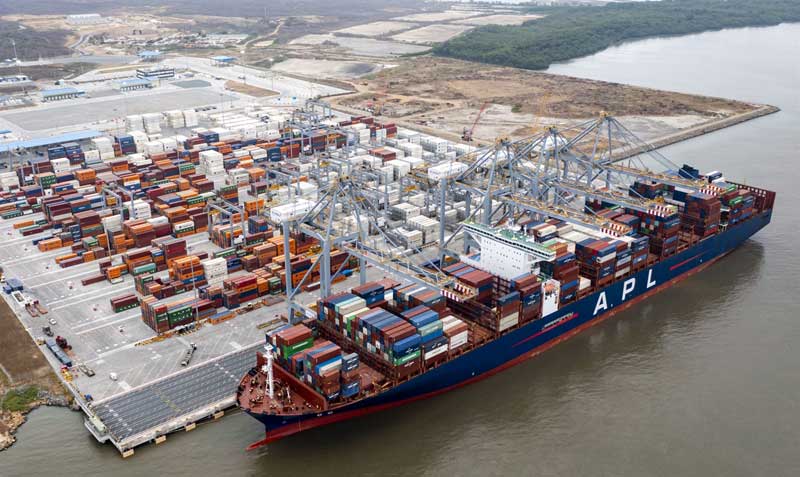 11 embarcaciones brindarán el servicio de transporte marítimo desde Posorja hasta los puertos en China, Japón y Hong Kong. Foto: cortesía
