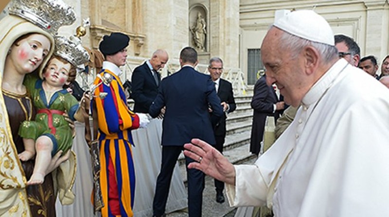 El Opus Dei no formará parte como hasta ahora de la estructura jerárquica de la Iglesia como una diócesis. Foto: Twitter @pontifex_es