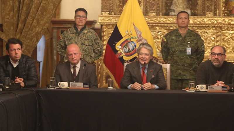 El presidente Guillermo Lasso a través de un decreto modificó la estructura del Gabinete estratégico. Foto: Flickr Presidencia de la República.
