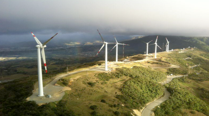 El Parque Eólico Villonaco forma parte de las infraestructuras de generación eléctrica renovable. Foto: Ministerio de Energía