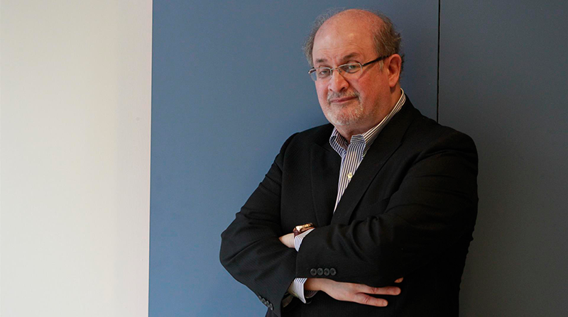 Photocall con el escritor Salman Rushdie con motivo de la publicación de 'Dos años, ocho meses y veintiocho noches'. Foto: Europa Press