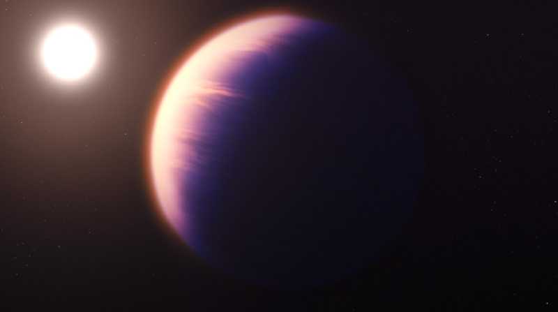El telescopio de la Nasa detecta dióxido de carbono en la atmósfera de un planeta gigante gaseoso. Foto: Internet