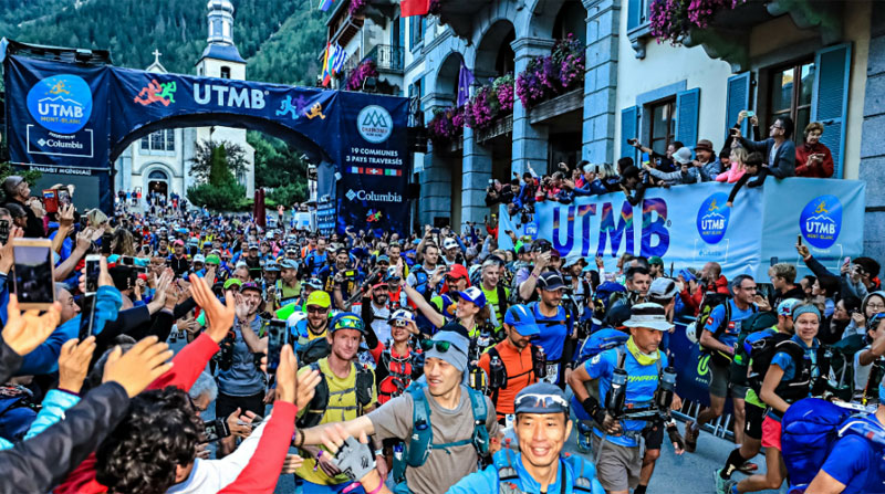 El Ultra Trail del Mont-Blanc (UTMB) será del 22 al 28 de agosto del 2022. Están inscritos unos 30 ecuatorianos. Foto: Twitter @UTMBMontBlanc