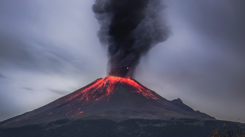 Una erupción volcánica masiva podría generar repercusiones en las cadenas de suministro mundiales. Foto: Pexels